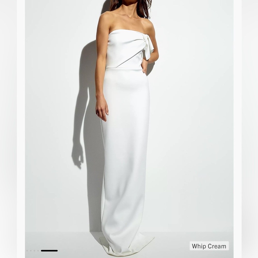 Black Halo Divina Gown - WORN ONCE for rehearsal dinner